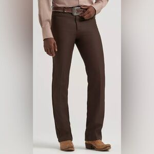NWT Wrangler Bootcut Brown Men’s Dress Jean